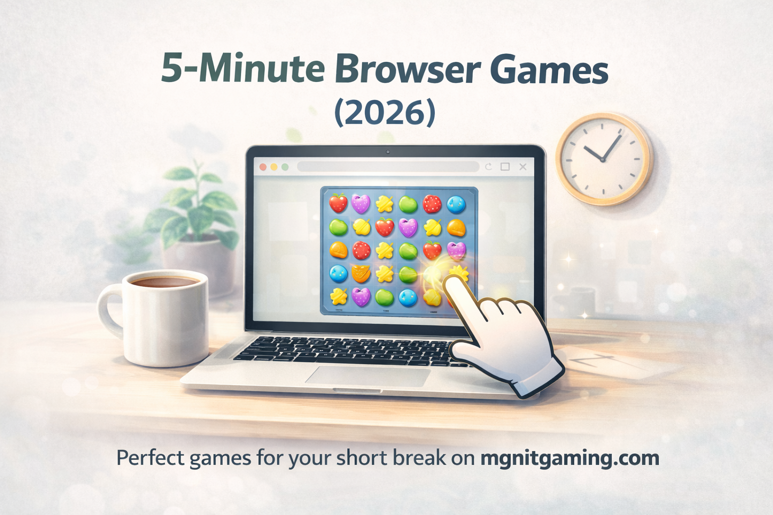 Short Break Gaming: Best Browser Games to Play in 5 Minutes (2026) | MGNiT Gaming